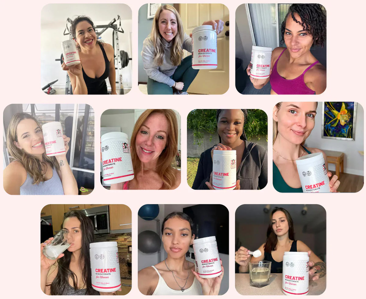 Old School® Monohidrato de creatina para mujeres 2x1! Tiempo limitado